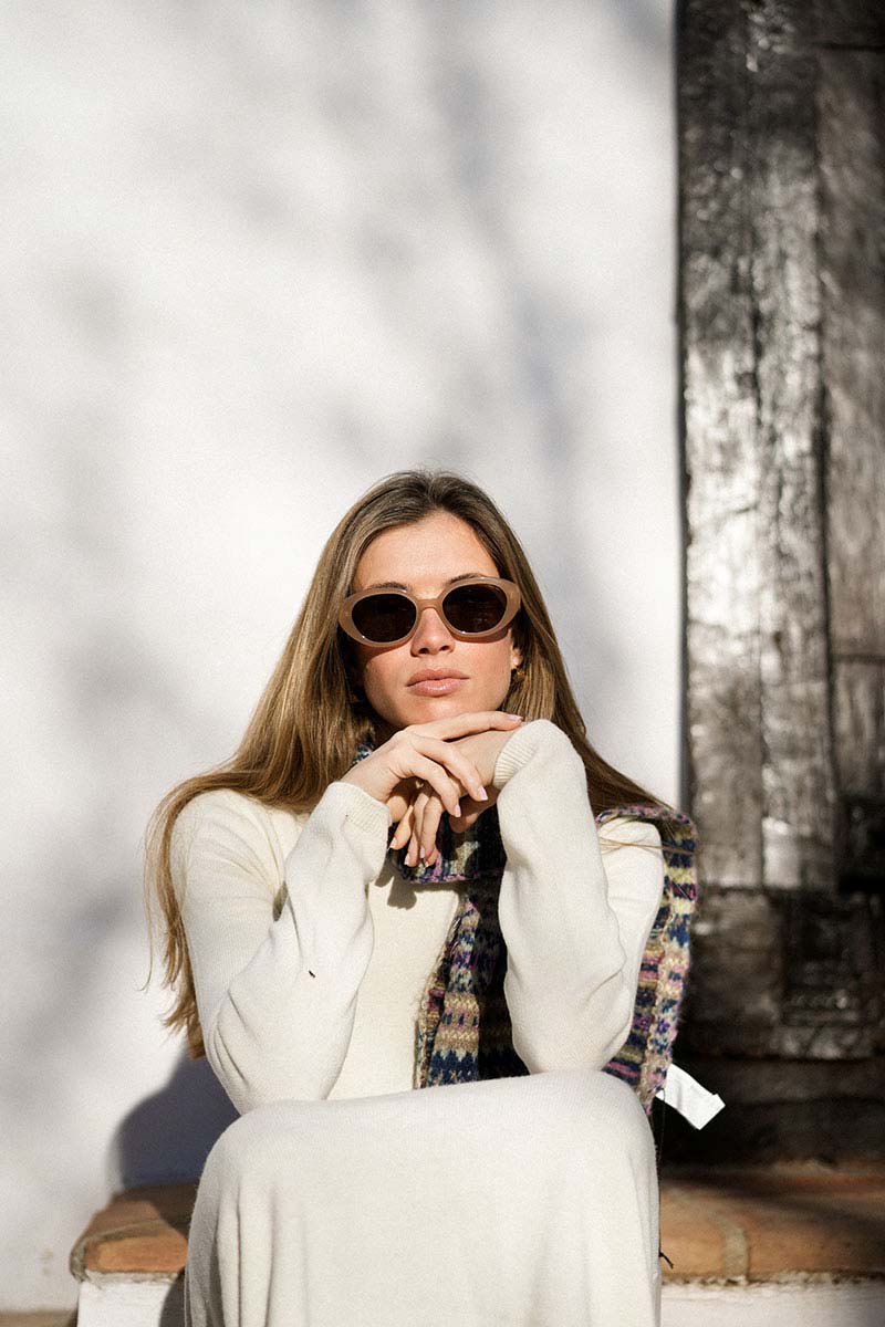 Gafas de sol Shelly Beige