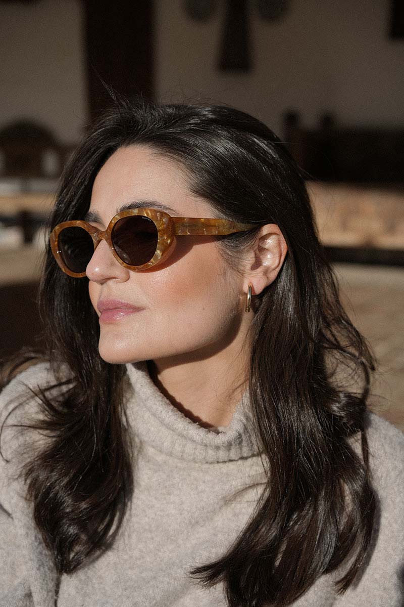 Gafas de sol Shelly Caramel