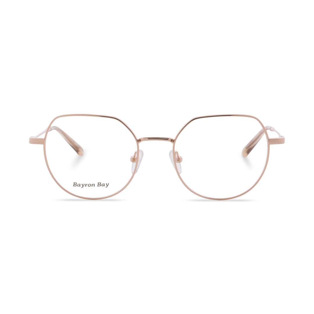Gafas graduadas Hobart Oro rosa