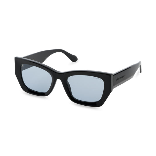 Gafas de sol Moore Negro lente azul