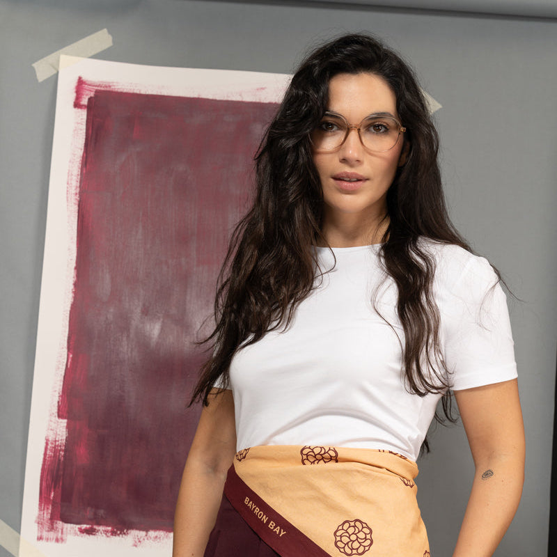 Gafas de graduado Clare Marrón Transparente