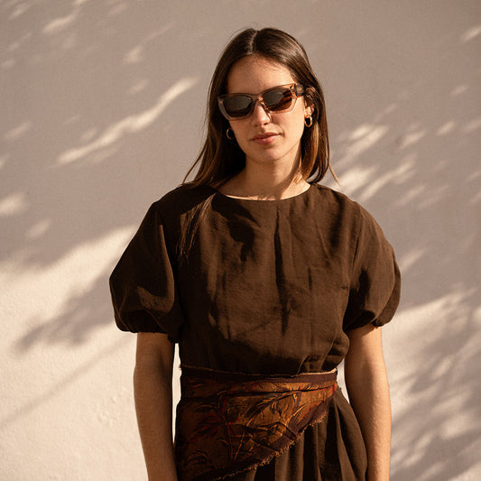 Gafas de sol Moore Rosa Transparente