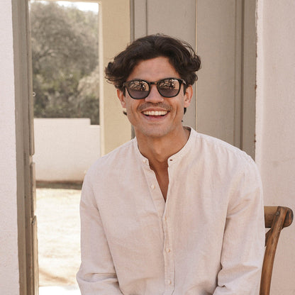 Gafas de sol Cowell Negro lente azul