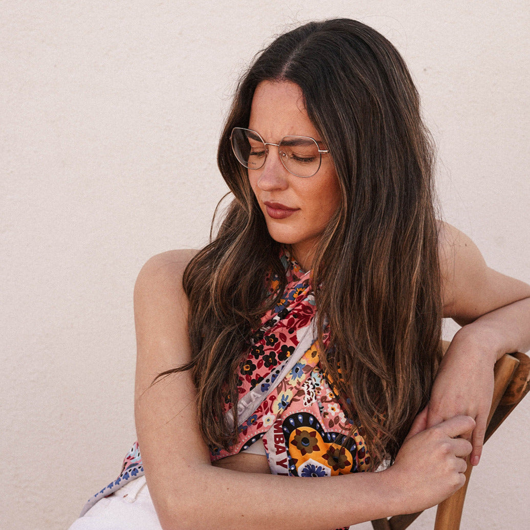 Gafas graduadas Hobart Oro rosa